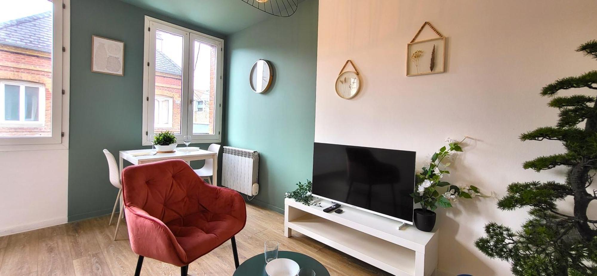 Appartement Oxygen - Lumineux Deux-pieces A 20min De Rouen Caudebec-les-Elbeuf